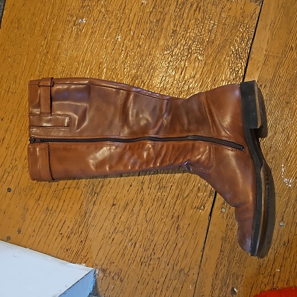 Ecco Leather calf-height boots (size 10 / 41) - Picture 2 of 3